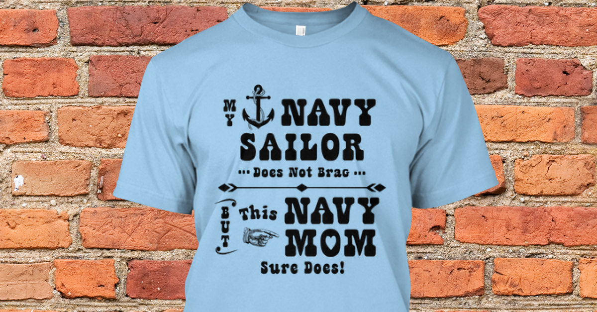 funny navy mom shirts