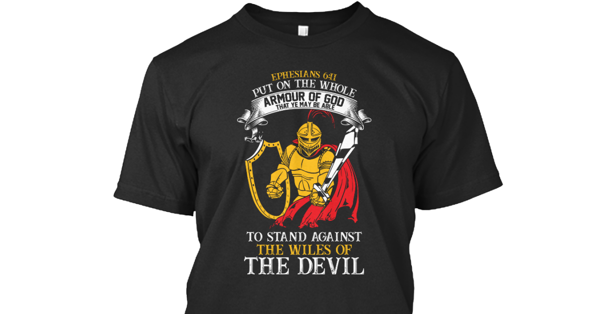 armour of god t shirt