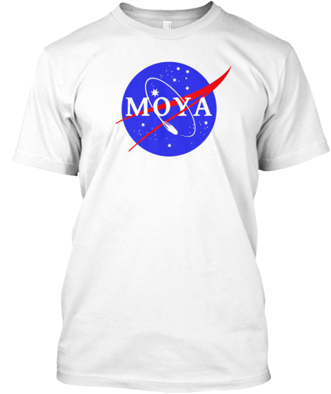 Moya White T-Shirt Front