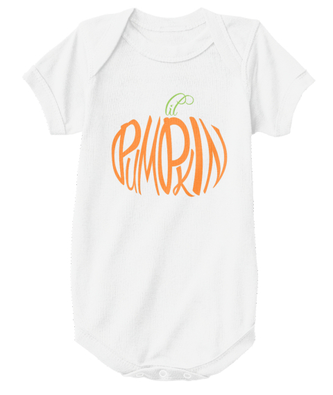 Lil Pumpkin Onesie - LIL PUMPKIN Products from KnockOut Designs | Teespring