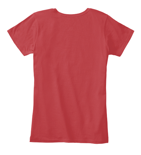 Let The Interior Designer Handle It Classic Red T-Shirt Back