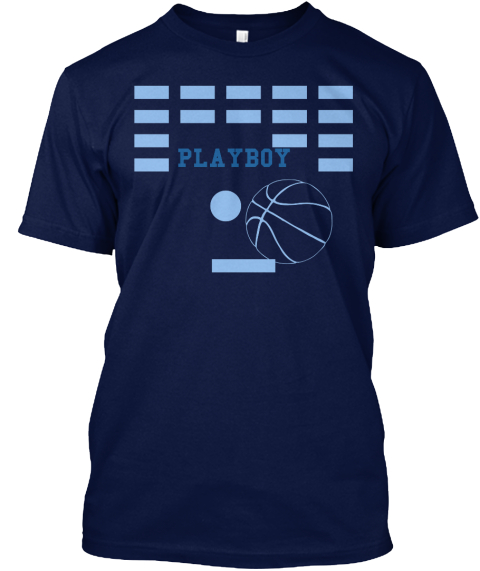 Playboy Navy T-Shirt Front