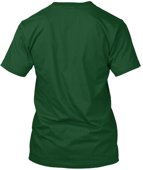 Mock Up Design Deep Forest T-Shirt Back
