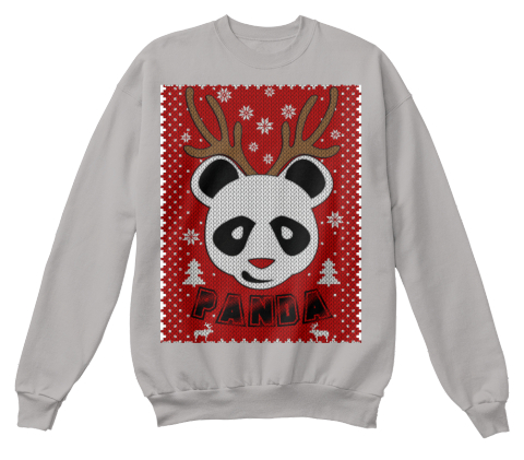 panda christmas t shirt