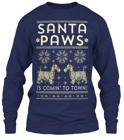 santa paws t shirt