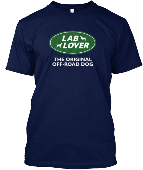 Lab Lover T Shirt Navy T-Shirt Front
