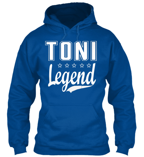 Toni Legend Royal T-Shirt Front