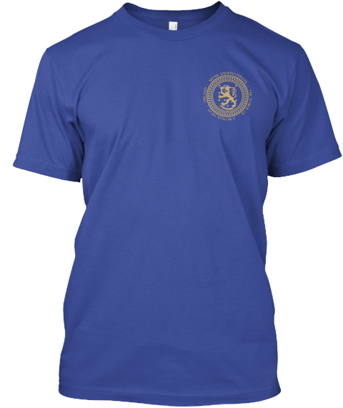 Woman From Finland Deep Royal T-Shirt Front