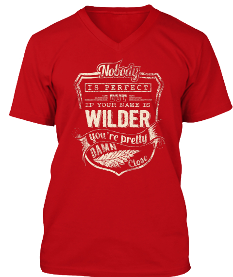 team wilder t shirt