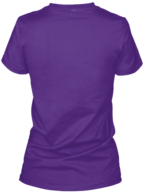 Akita Purple T-Shirt Back
