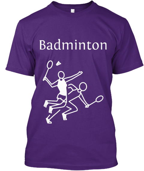 badminton design shirt