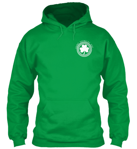 Saint Patrick's Day Irish Green áo T-Shirt Front
