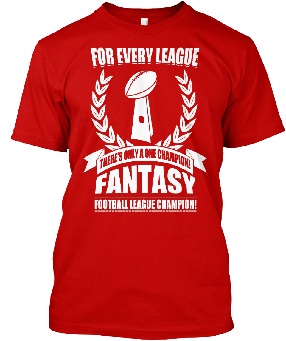 fantasy football t shirts champion