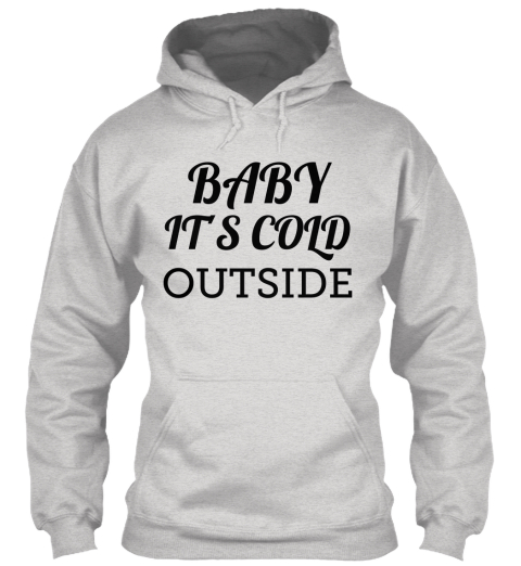 bebe it's cold outside sweatshirt