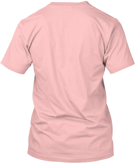 Thinger Strangs T Shirt Pale Pink T-Shirt Back