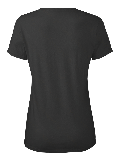 Paramedic's Lady  Limited Edition Black T-Shirt Back