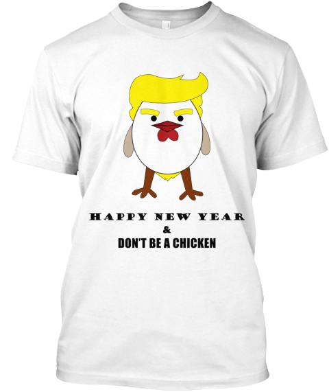 Happy Chinese New Year White T-Shirt Front