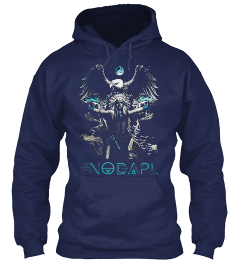 Nodapl Navy T-Shirt Front