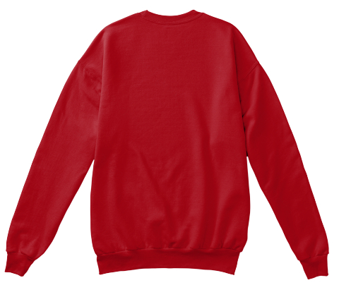 2017 Year Of The Tardigrade Sweatshirt Deep Red  T-Shirt Back