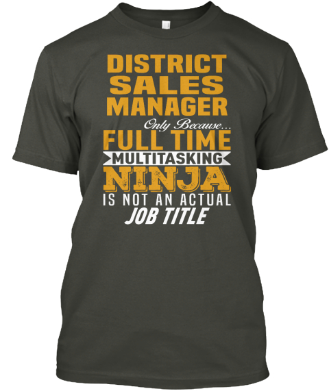 district manager t shirt