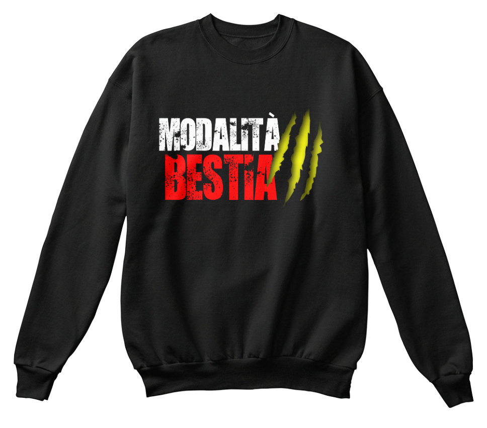 Modalita Bestia! Bestia! Bestia! - Bestia Standard Unisexe Sweat fadf13 Modalita Bestia! Bestia! Bestia! - Bestia Standard Unisexe Sweat fadf13