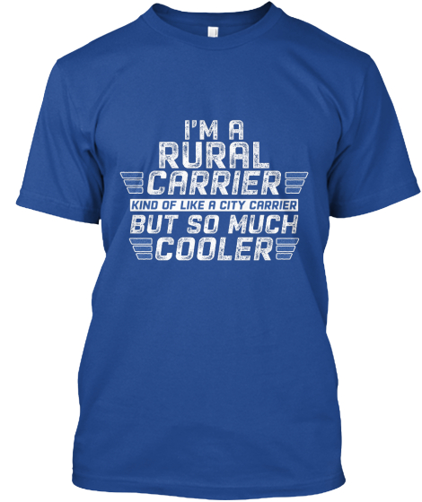 letter carrier t shirts