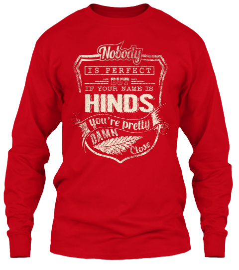 hinds band shirt