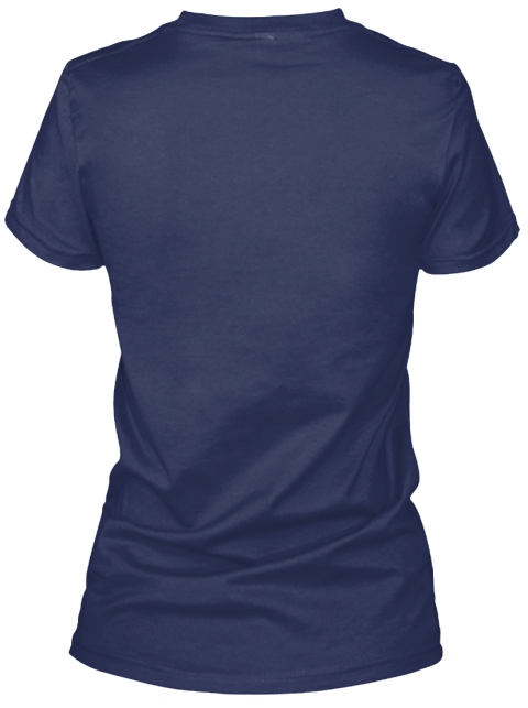 Ballet At Fifties Navy T-Shirt Back