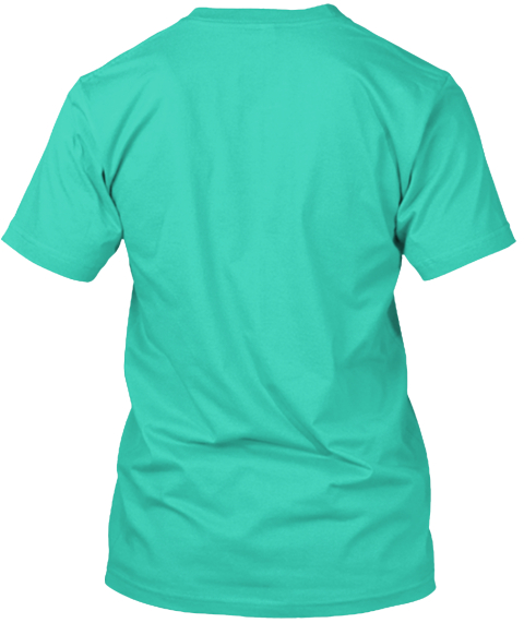 Unapologetically Natural   Afro Hair Mint T-Shirt Back