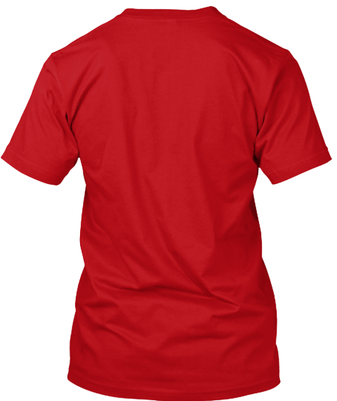 Massachusetts Shirts   Evacuation Red T-Shirt Back