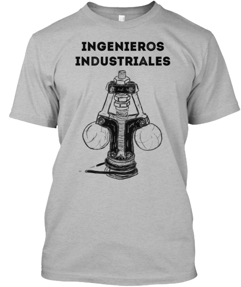 Onwards   Industrial Engineers Sport Grey T-Shirt Front