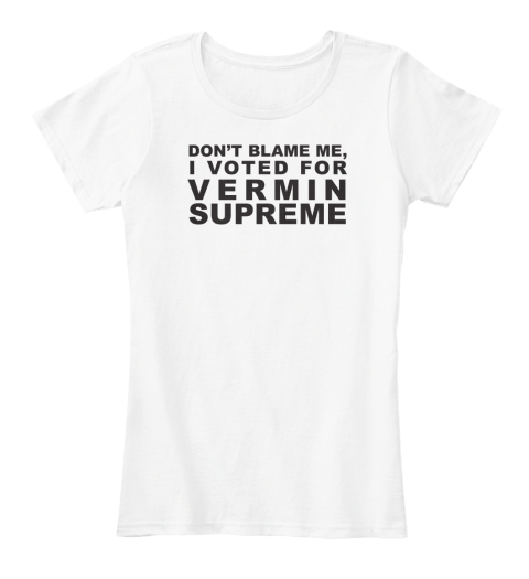 vermin supreme shirt