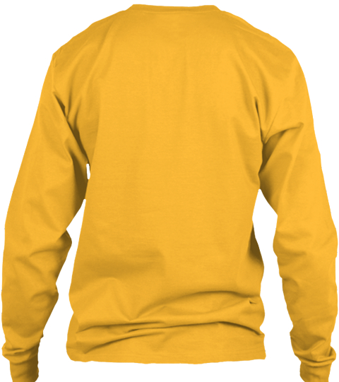 Ny Football Season Gold T-Shirt Back