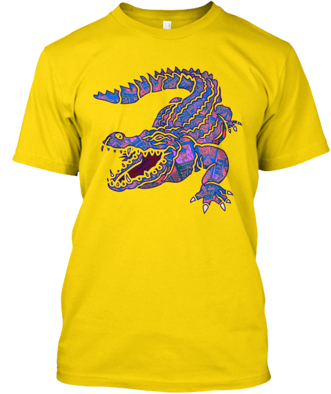 Indie Style Crocodile Alligator Design Products From