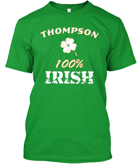 Irish Kelly Green T-Shirt Front