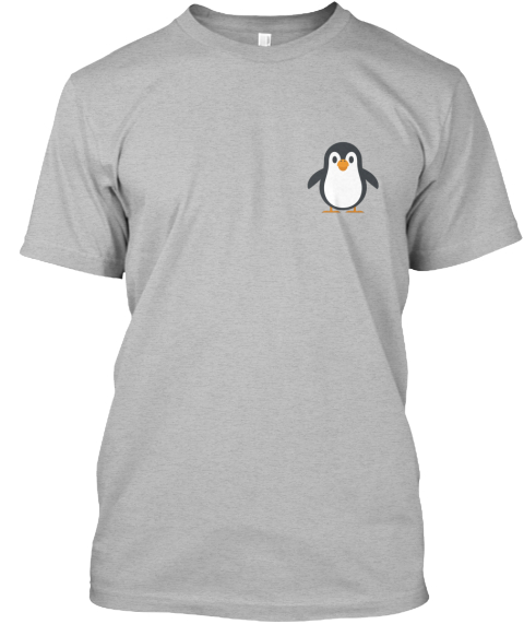 Penguin Merch Jamesx Turner Sport Grey T-Shirt Front