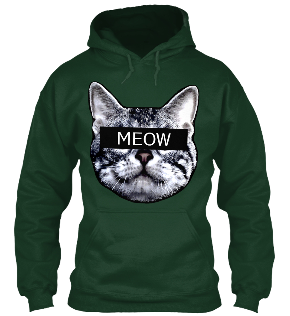 Kitty Cat Says Meow Meow Products From La La Land Shirts