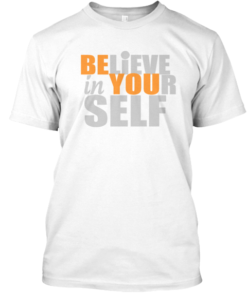 just be yourself t shirt