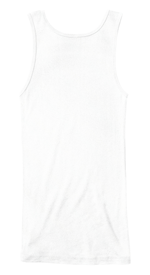 Crystal Beach  White T-Shirt Back