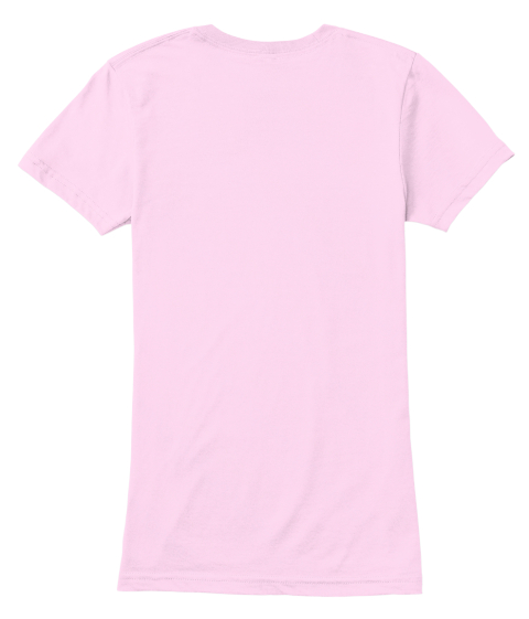 Massachusetts Mom Light Pink T-Shirt Back