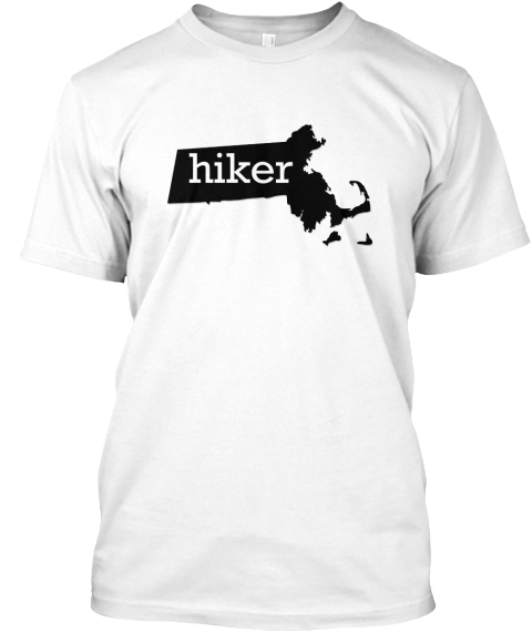 Hiker White T-Shirt Front