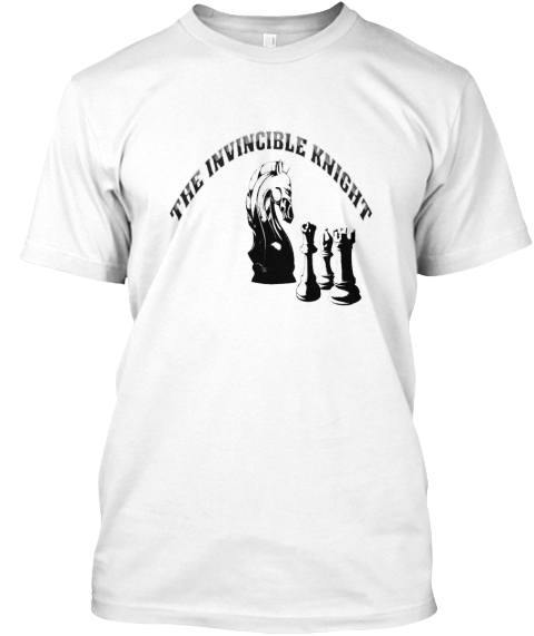 The Invincible Kngiht White T-Shirt Front