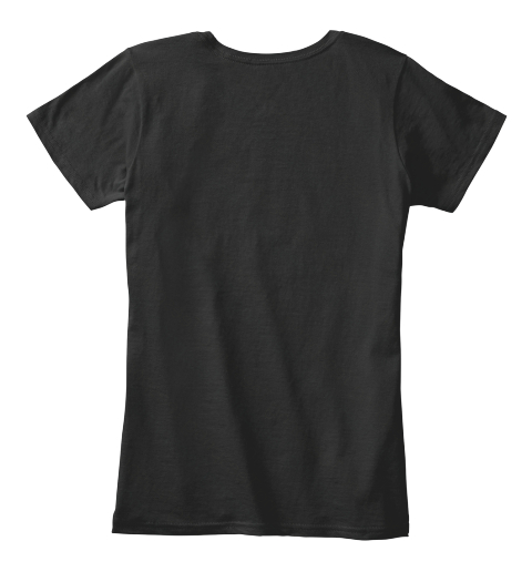 This Girl Loves Her Everette. Customizable Name Black T-Shirt Back
