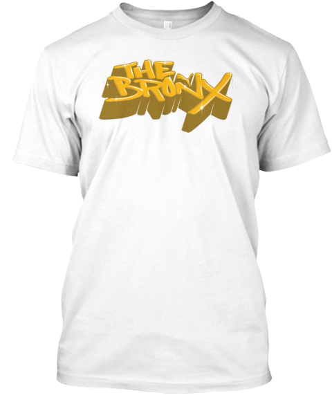 The Bronx White T-Shirt Front