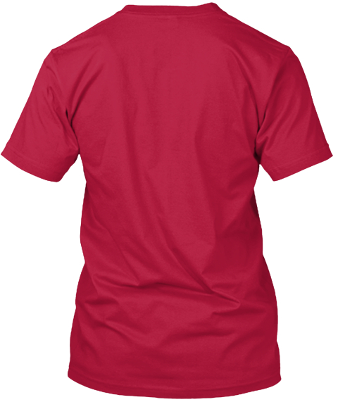 Pnut Pre Logo Shirt Ii Cherry Red T-Shirt Back