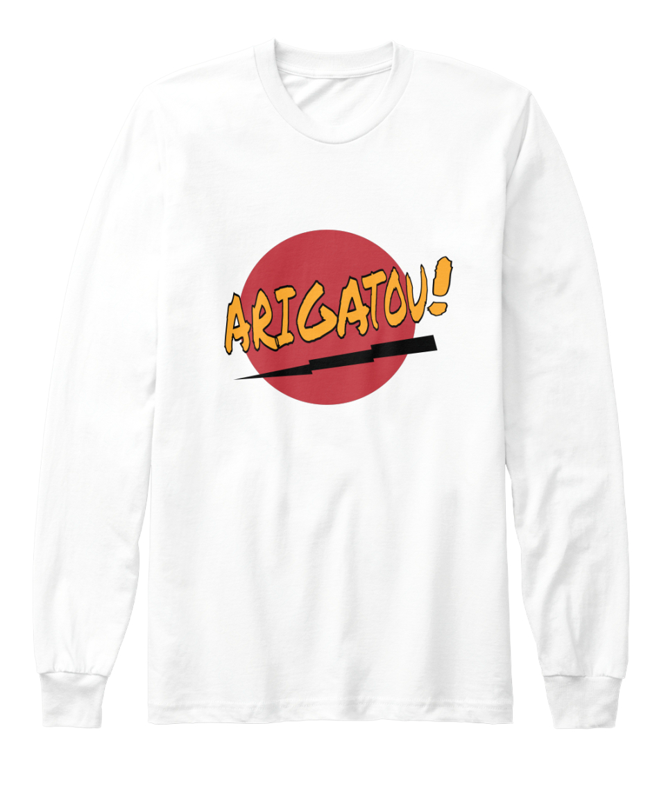 Anime One Word Sayings Arigatou Tou Ga Ari Products From Mr Sean S Tees Things Teespring