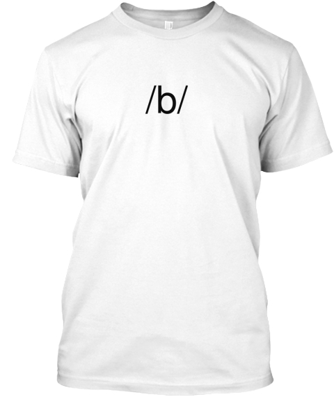 /B/ White T-Shirt Front