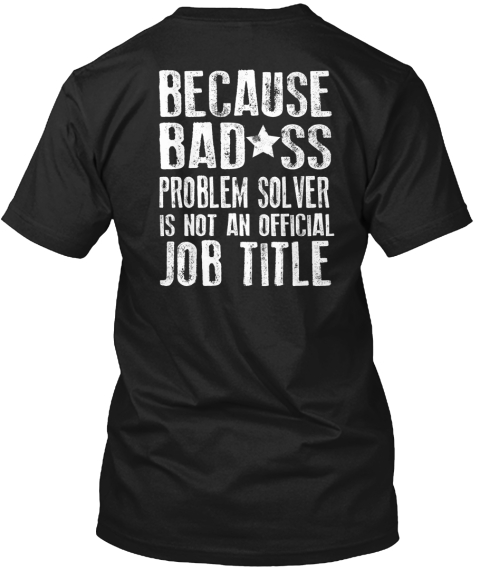 Urgent: Database Administrator Shirt Black T-Shirt Back