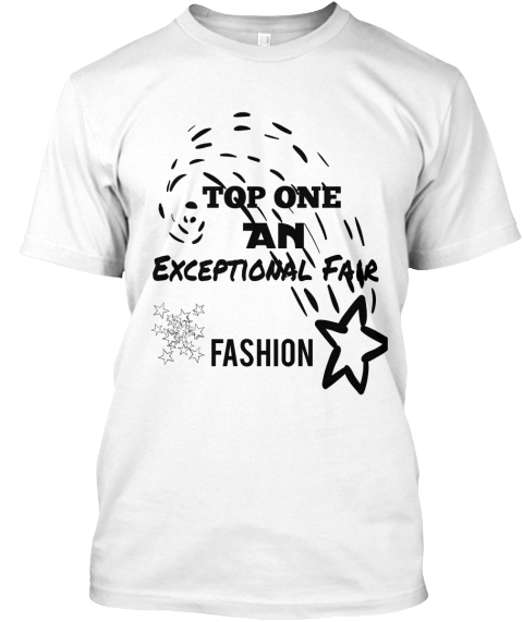 Top One An Exceptional Fair Fashion White T-Shirt Front