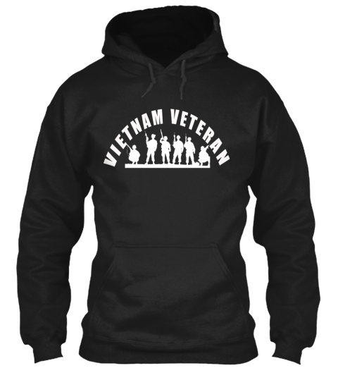 Limited Edition  Veteran! Black T-Shirt Front
